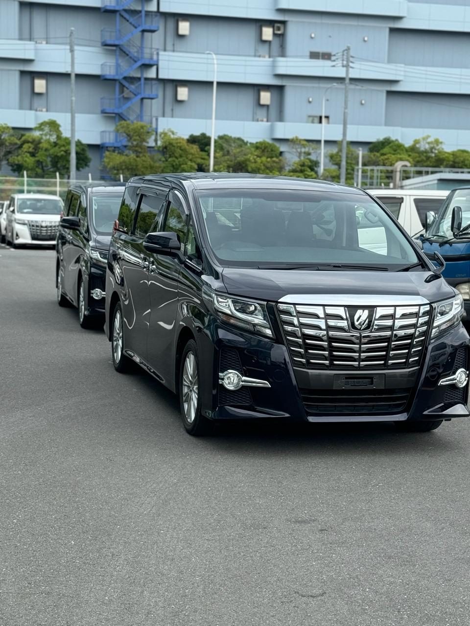 Export-ready Toyota Alphard