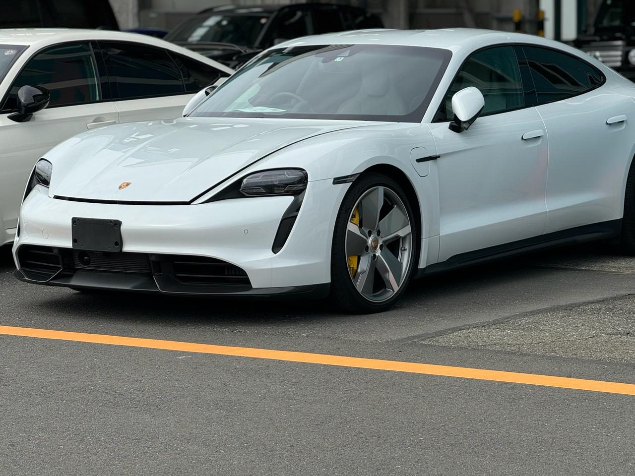 Export-ready Porsche Taycan