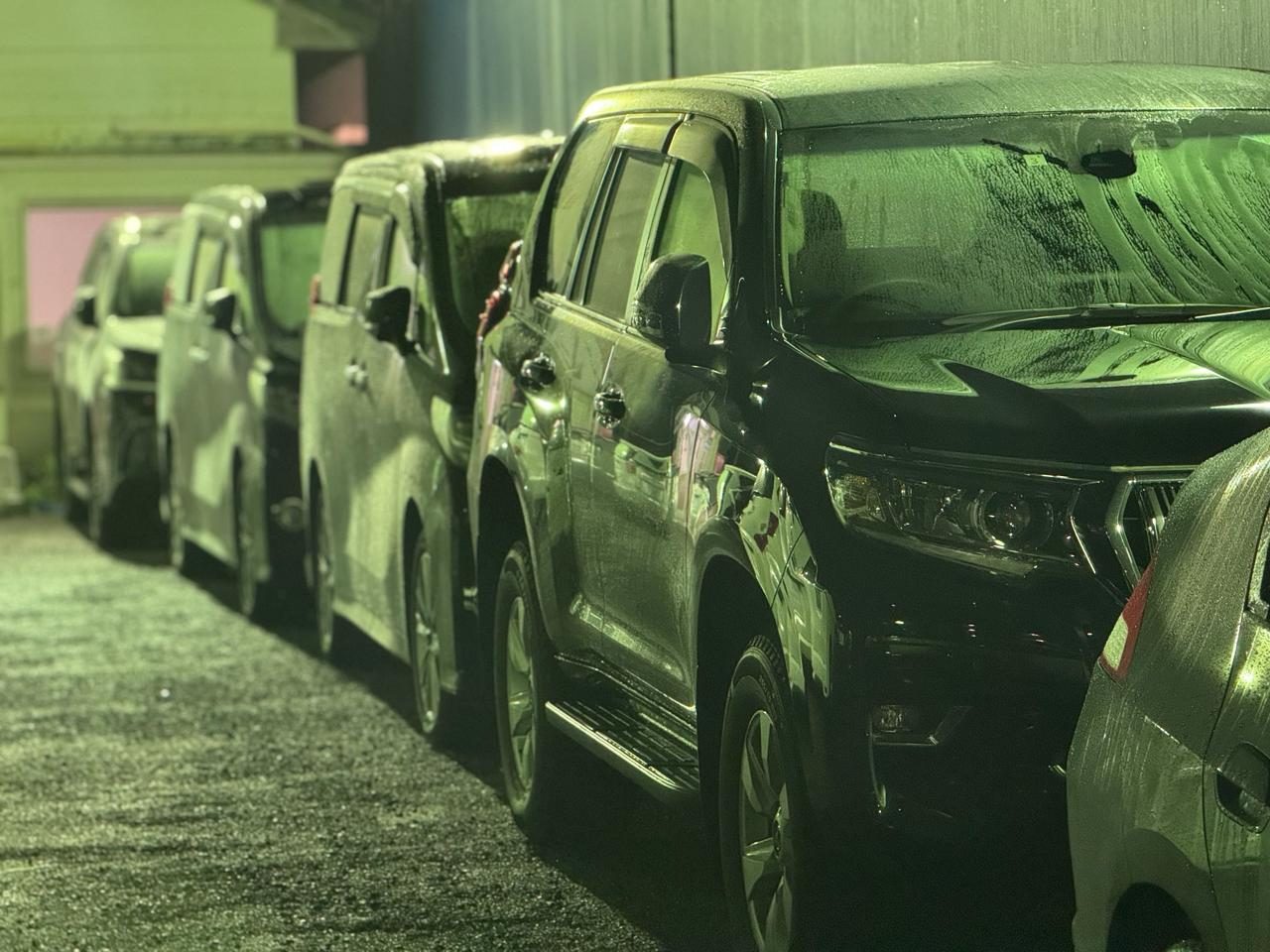 Export-ready Toyota Alphard