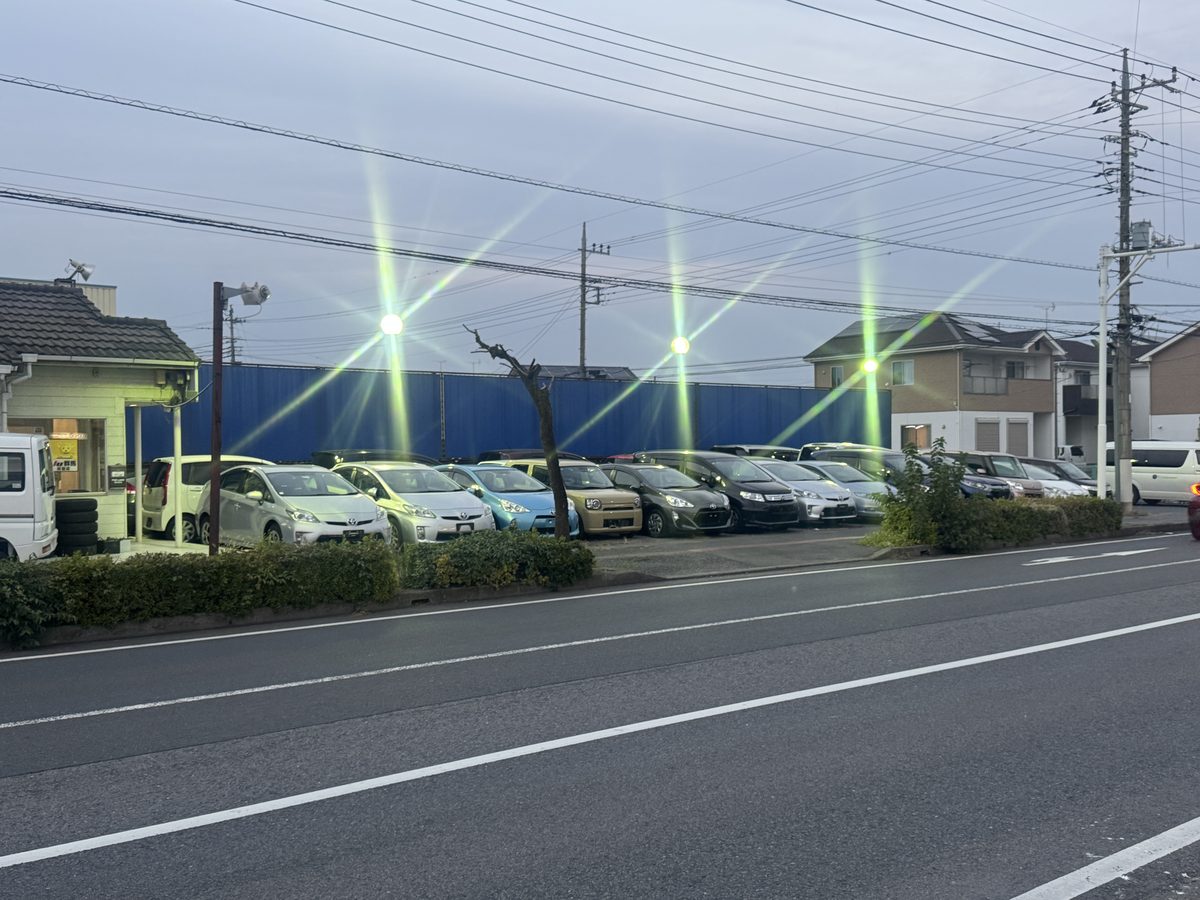 Yamaguchi Motors vehicle yard in Japan