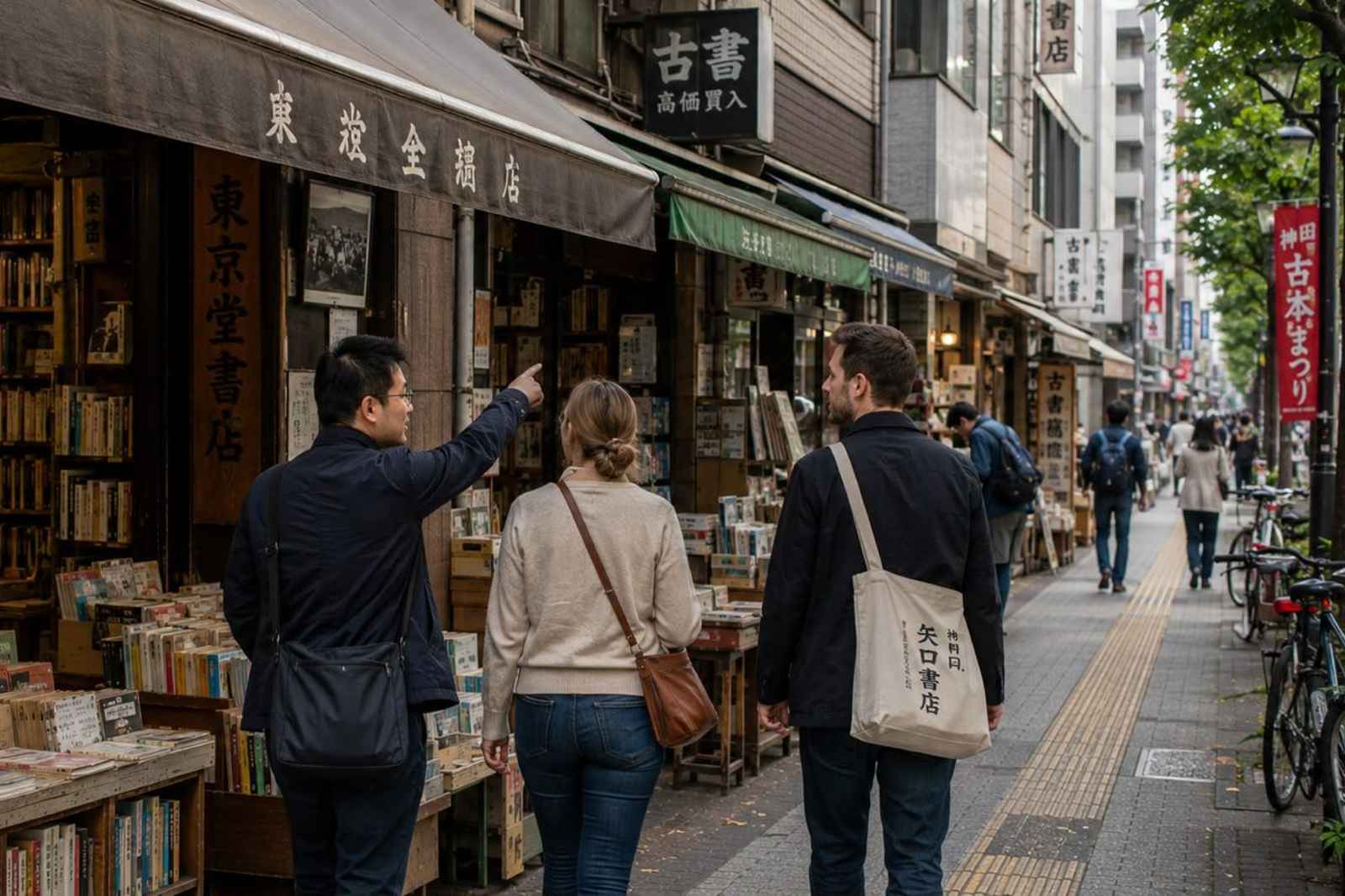 Jimbocho Book Town Private Walking Tour