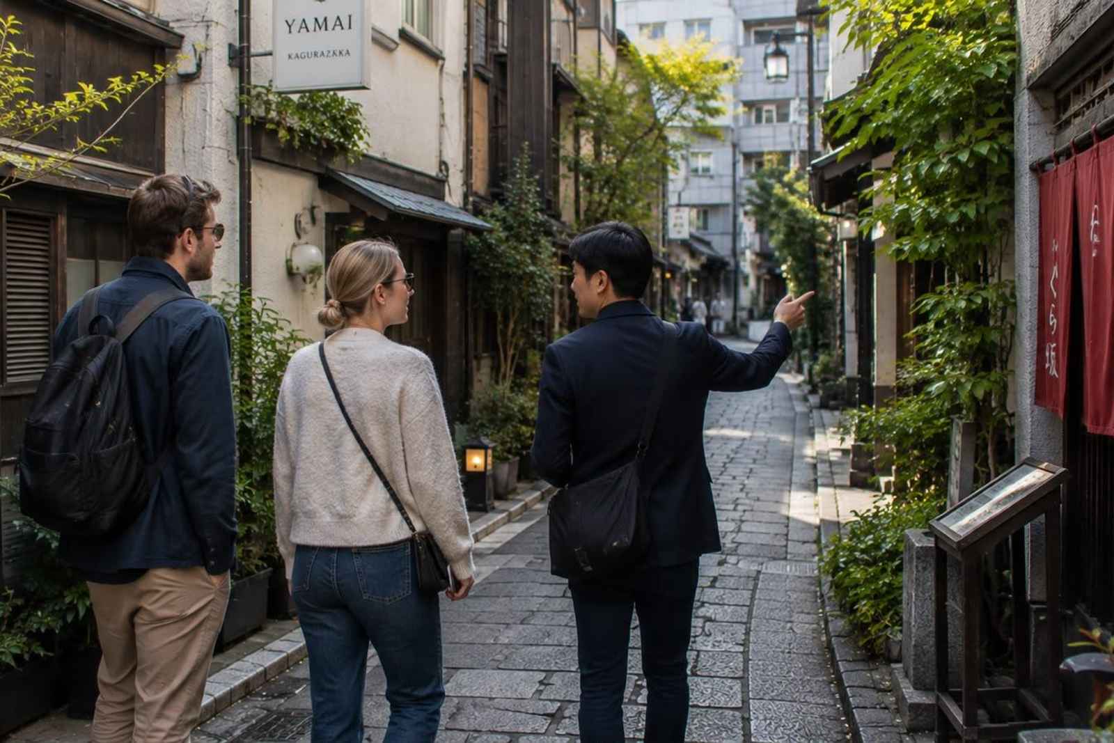 Kagurazaka and Yotsuya Little France Private Walking Tour