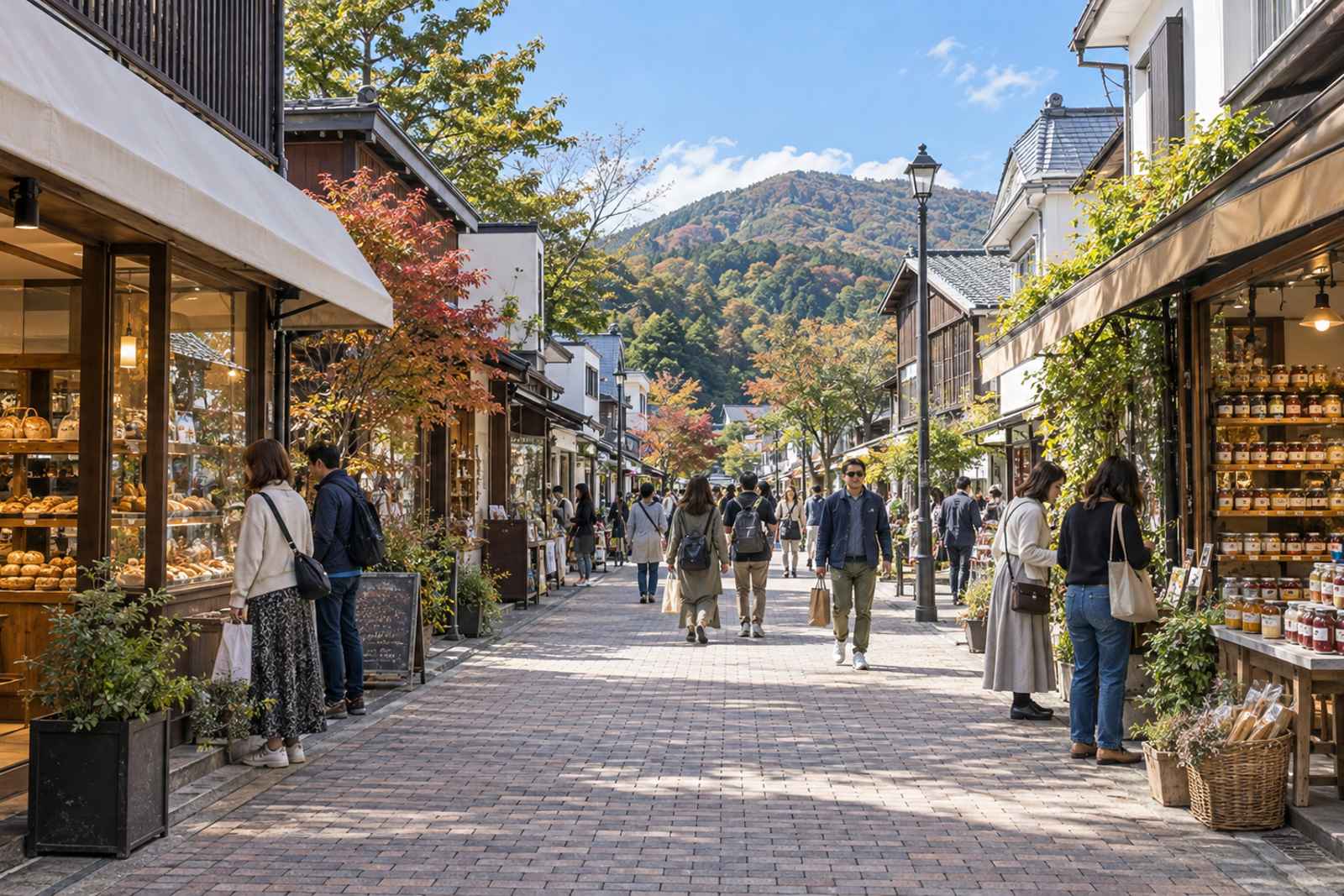 Karuizawa Falls & Old Ginza - Private Day Tour from Tokyo