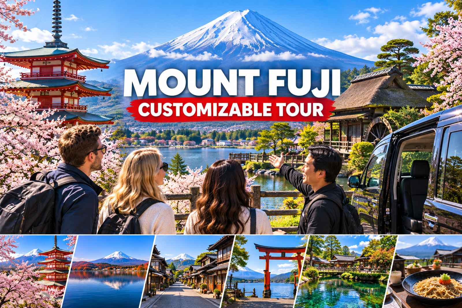 From Tokyo: Private Mt Fuji & Hakone Tour at Your Own Pace