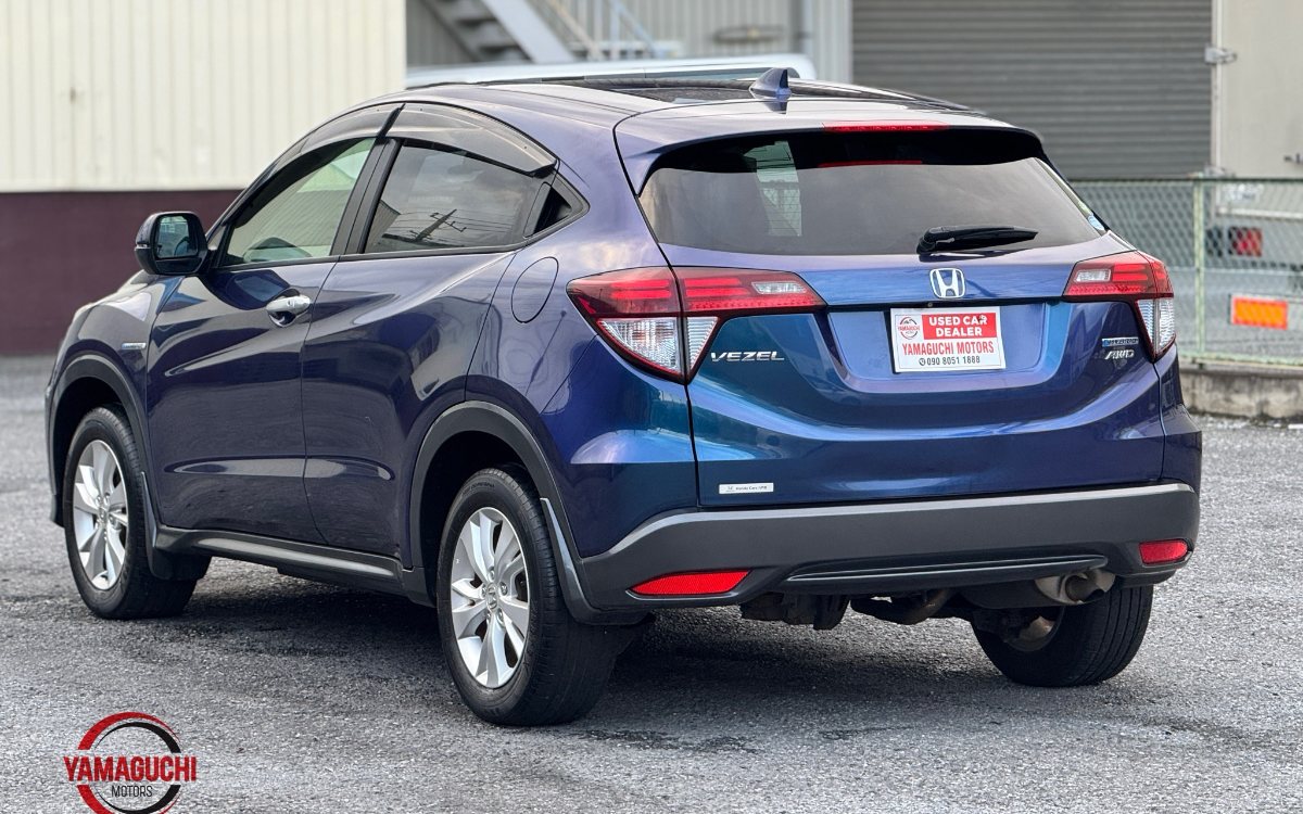 Snow Ready AWD SUV class example: Honda Vezel at Yamaguchi Motors, Ota