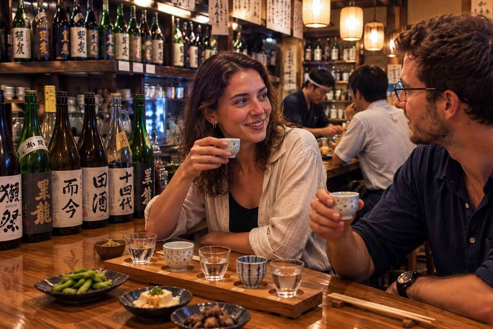 Tokyo Sento Bathhouse and Craft Sake Private Evening Tour 5