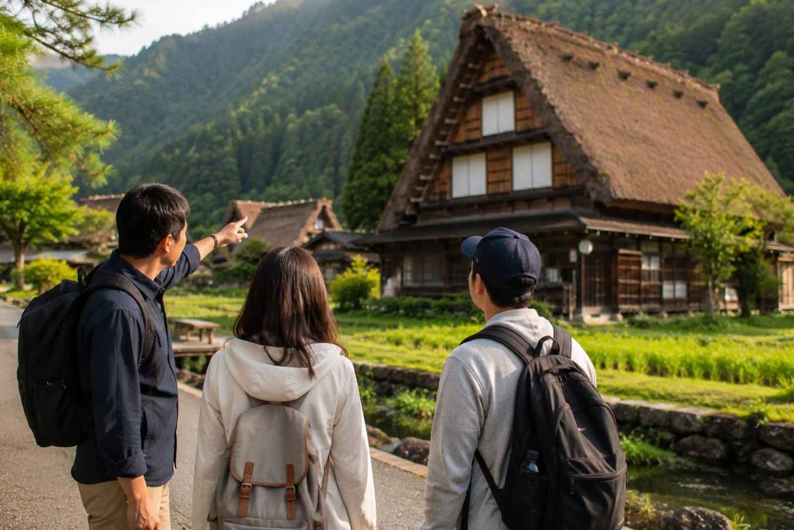 Shirakawa-go Farmhouse Village and Takayama 2-Day Private Tour