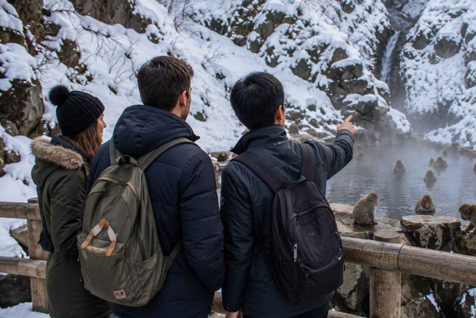 Snow Monkeys and Obuse Chestnut Town Private Day Tour from Tokyo