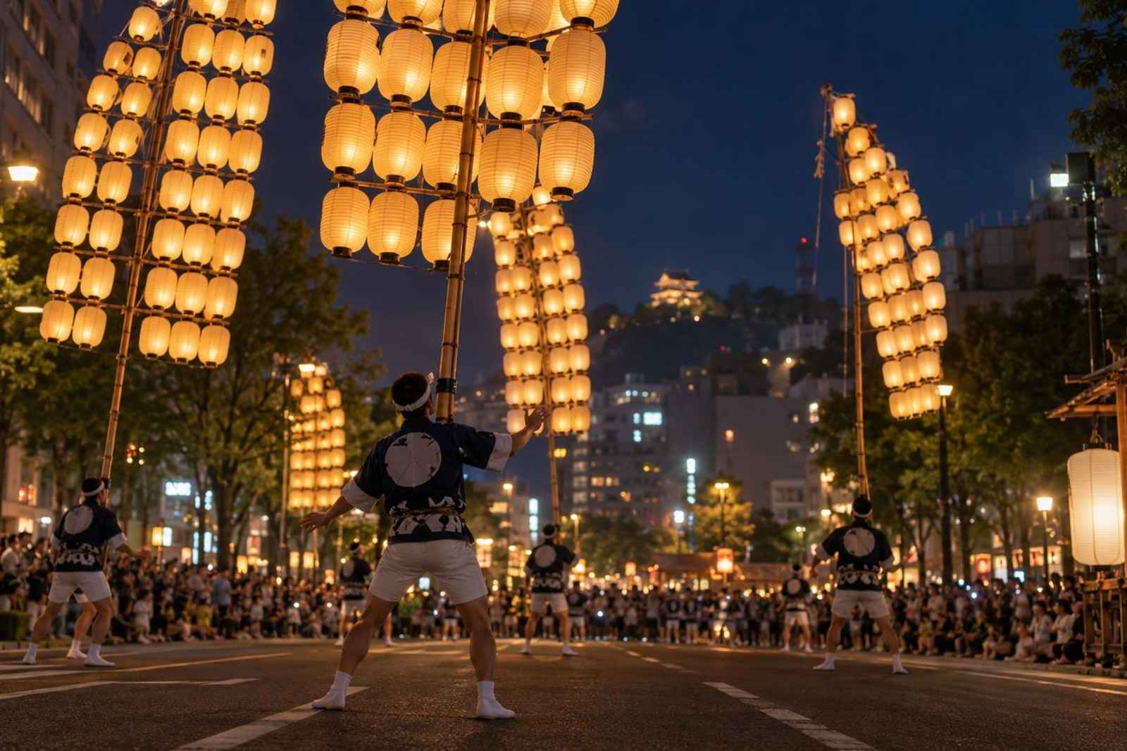 From Tokyo: 3-Day Akita Kanto Festival Customizable Tour