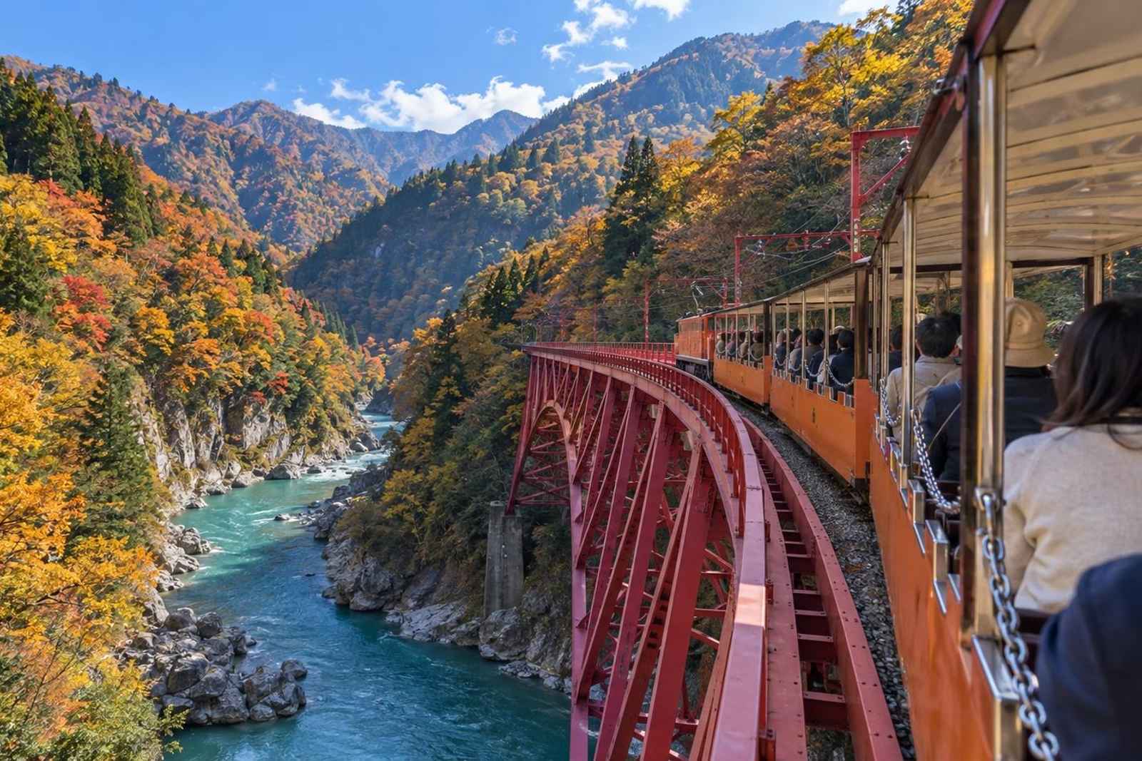 From Tokyo: 3-Day Kurobe Gorge Train Customizable Tour