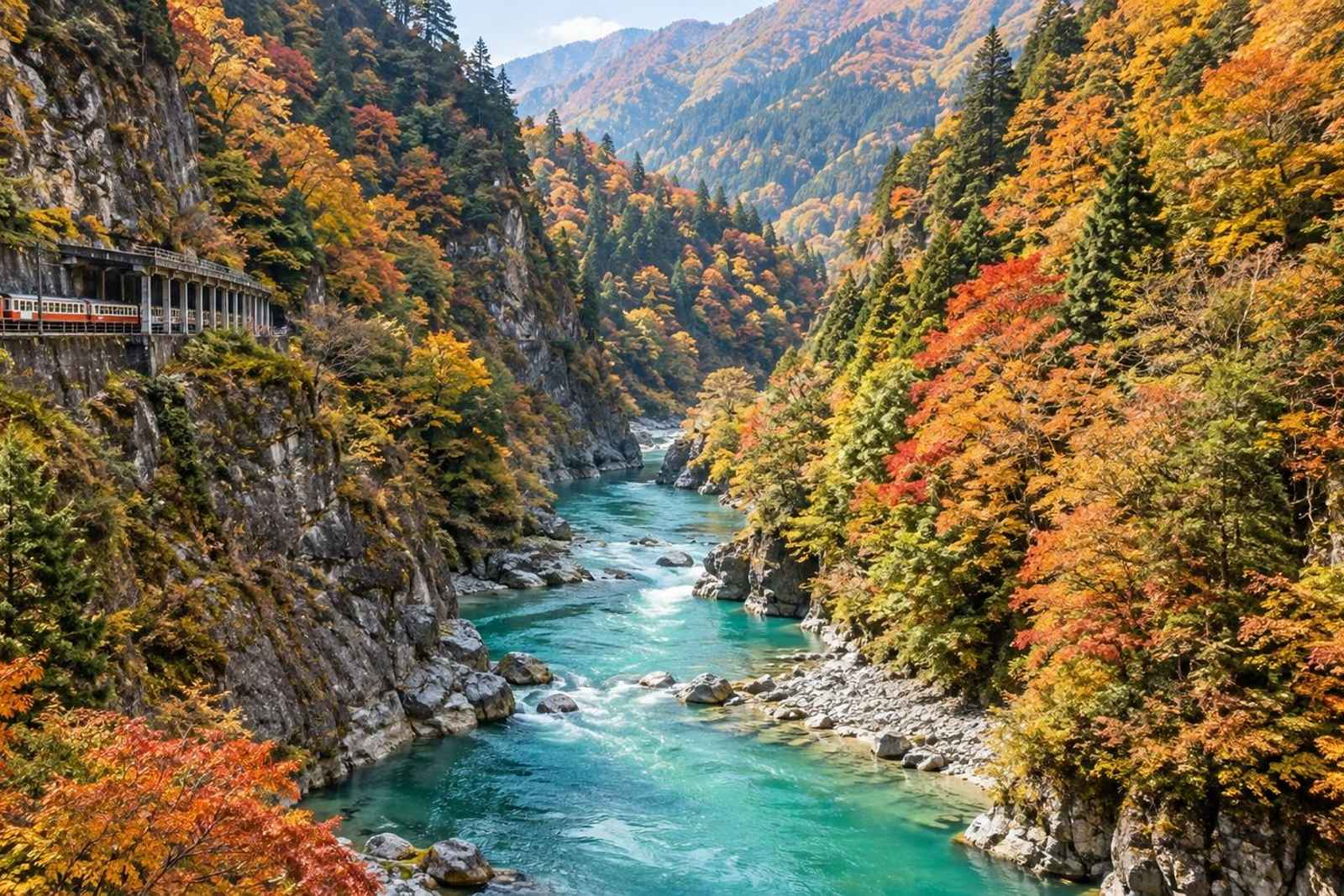 From Tokyo: 3-Day Kurobe Gorge Train Customizable Tour 2