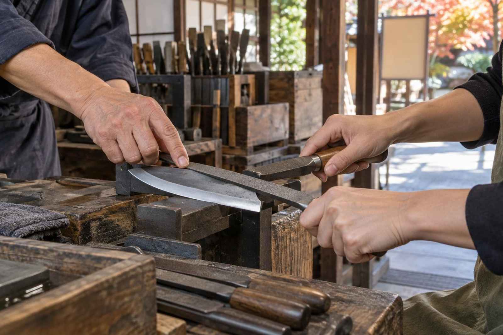 From Tokyo: 3-Day Sakai Knives & Kofun Customizable Tour 3