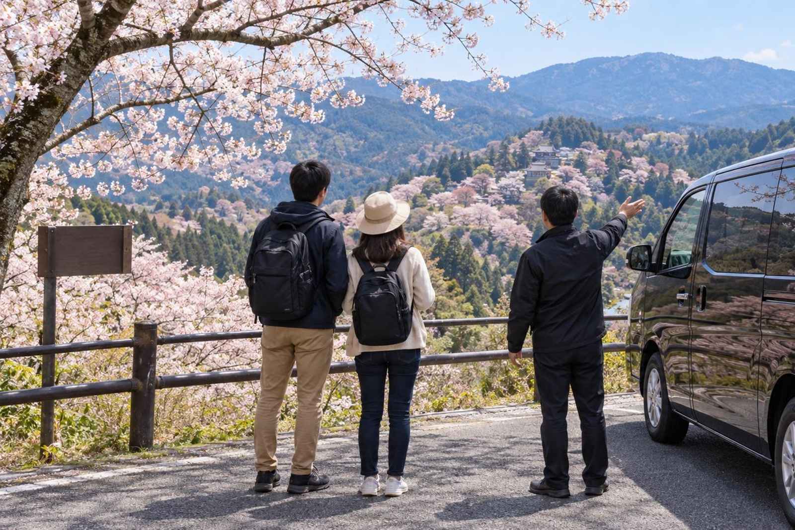 From Tokyo: 3-Day Yoshino Cherry Hills Customizable Tour 5