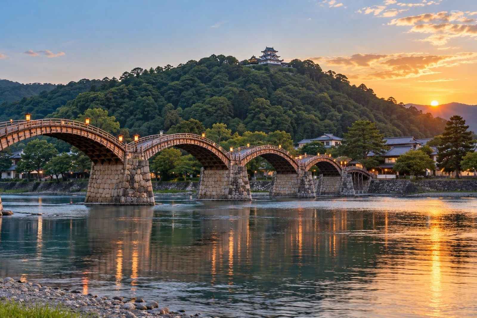 From Tokyo: 4-Day Kintai Bridge Customizable Tour