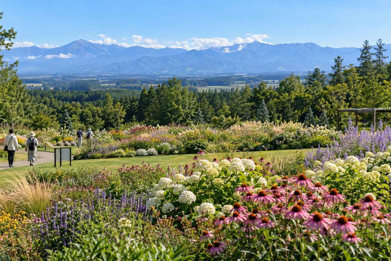 From Tokyo: 5-Day Tokachi Gardens Customizable Tour