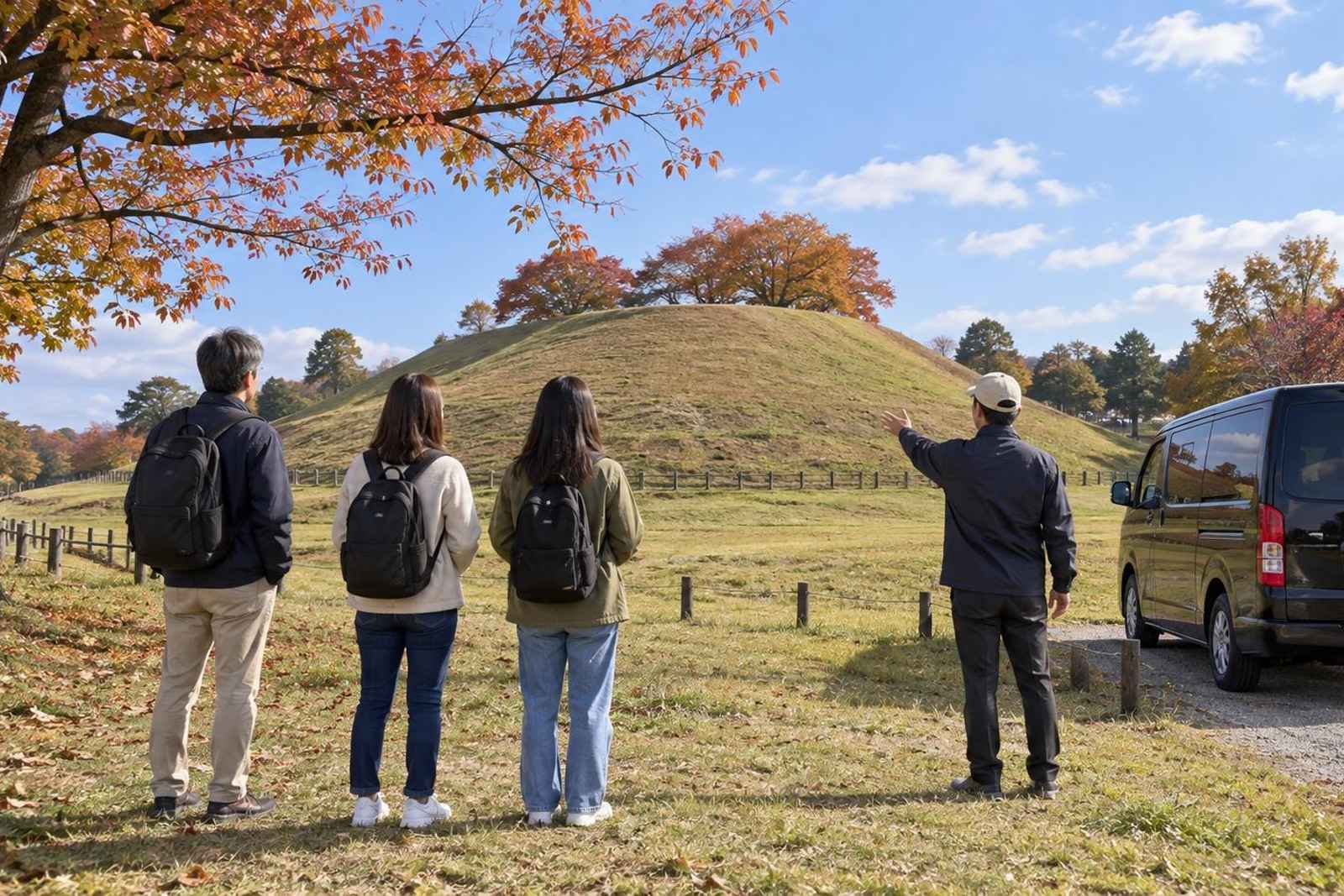 From Tokyo: Gyoda Burial Mounds Customizable Tour 4