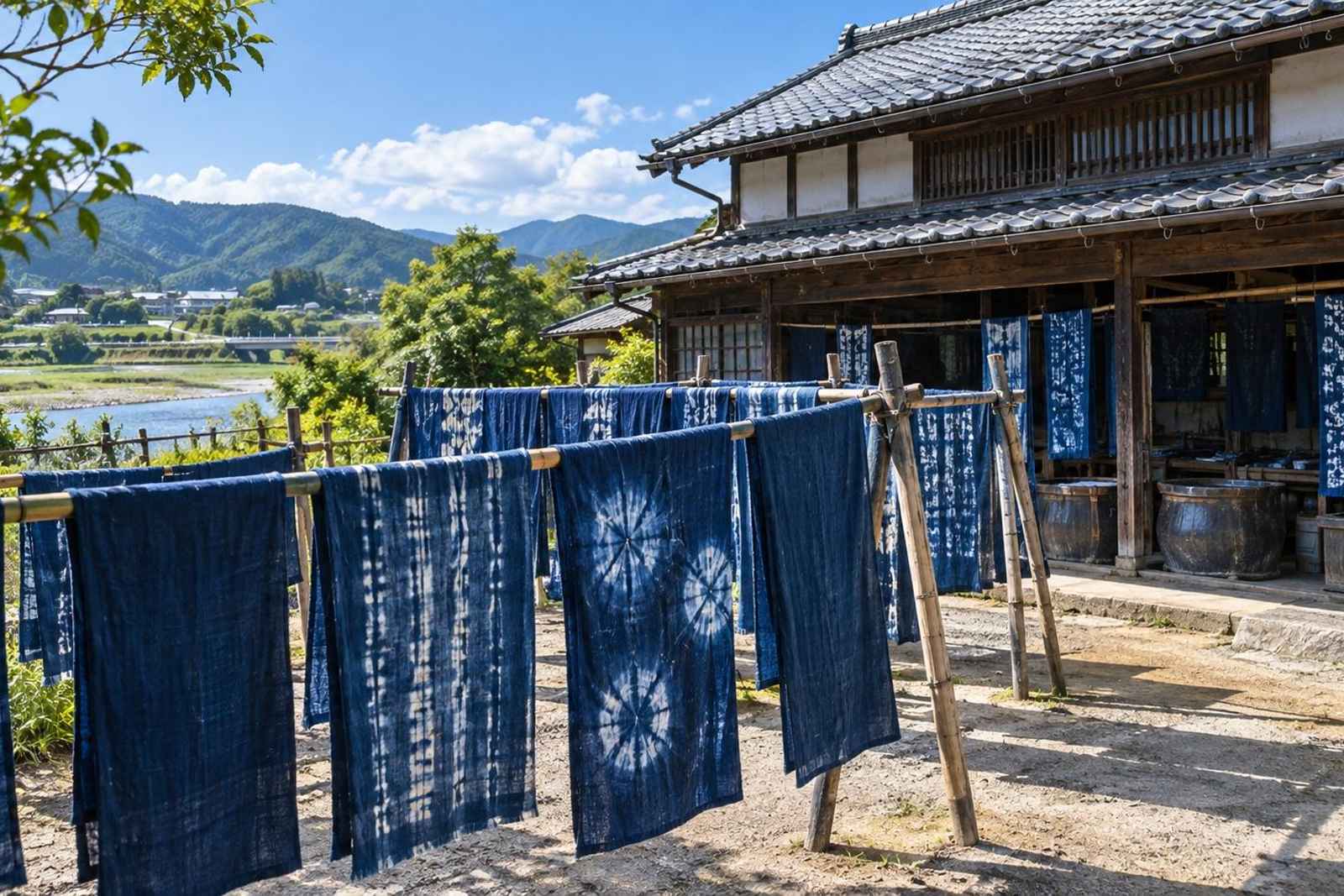 From Tokyo: Customizable Indigo Dyeing Tour in Hanyu 3