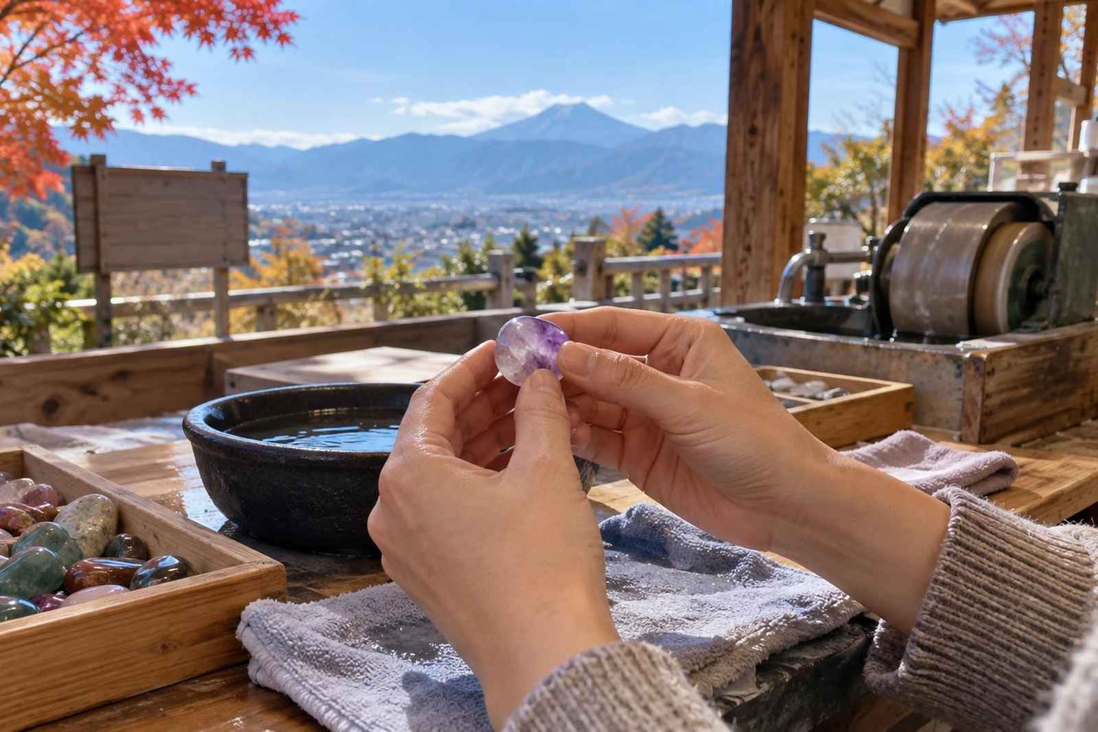 From Tokyo: Kofu Jewellery Town Customizable Tour 2