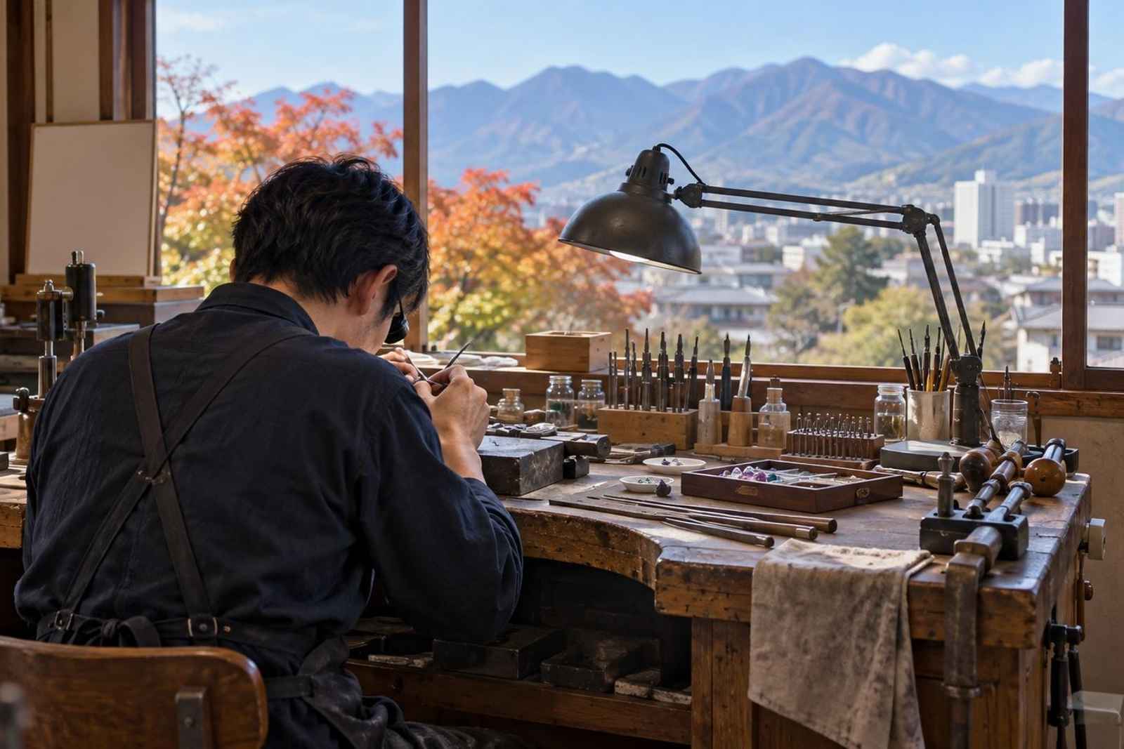 From Tokyo: Kofu Jewellery Town Customizable Tour 5