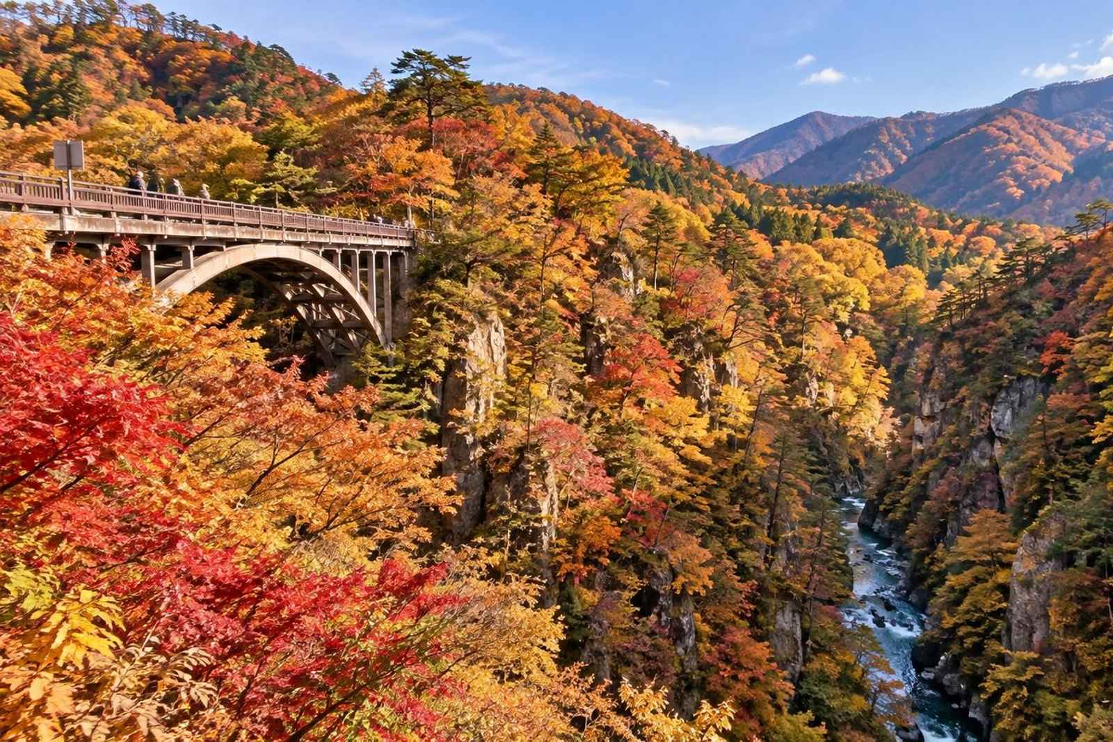 Naruko 2-Day: Gorge & Kokeshi Town Customizable Tour