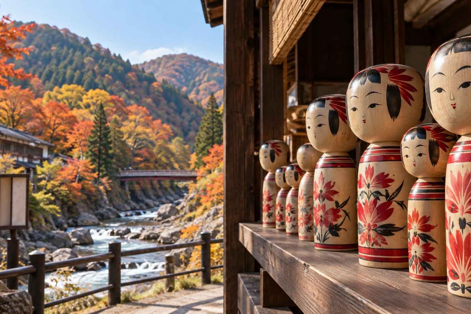 Naruko 2-Day: Gorge & Kokeshi Town Customizable Tour 2
