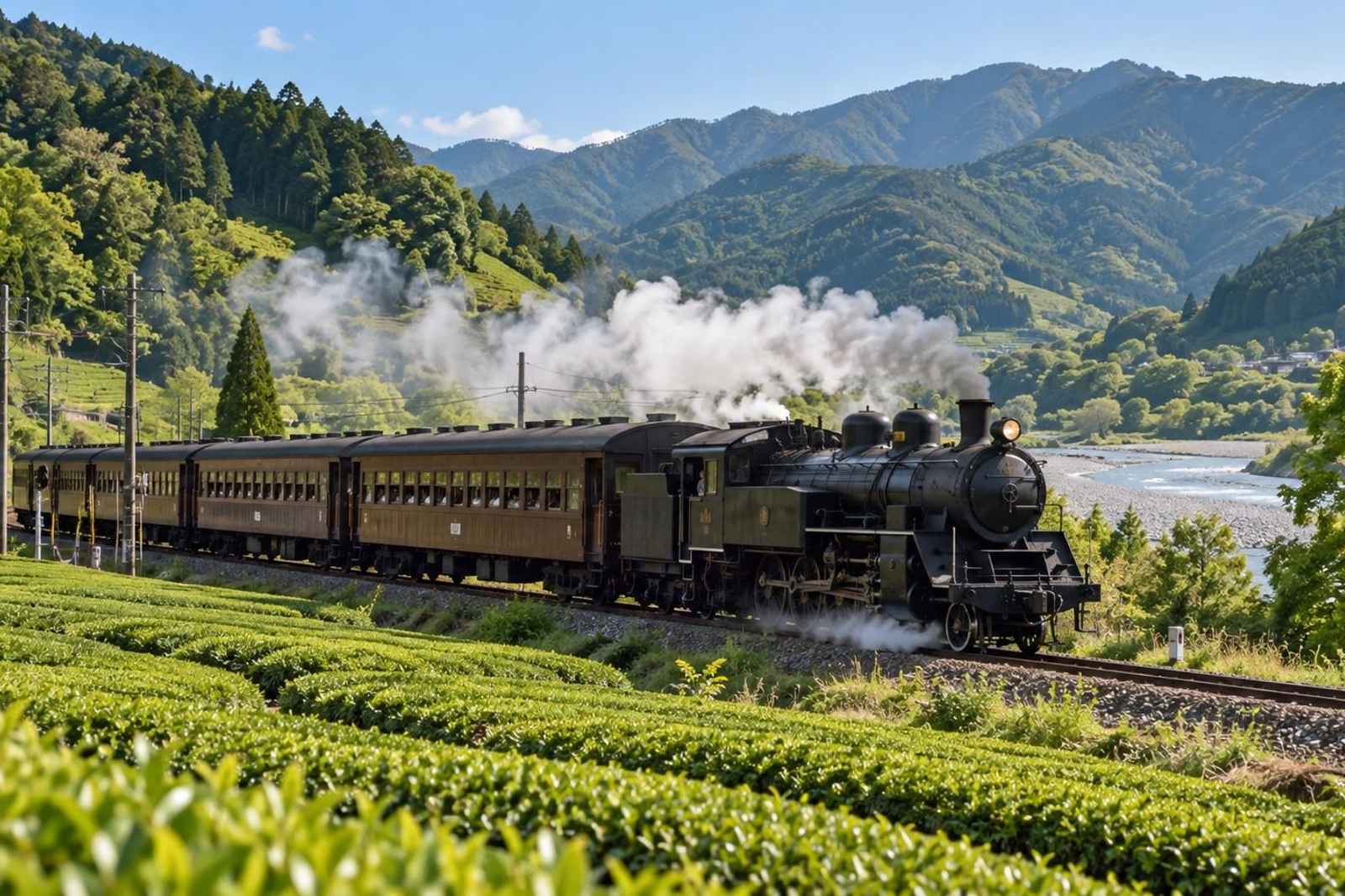 From Tokyo: Oigawa Steam Train Customizable Tour