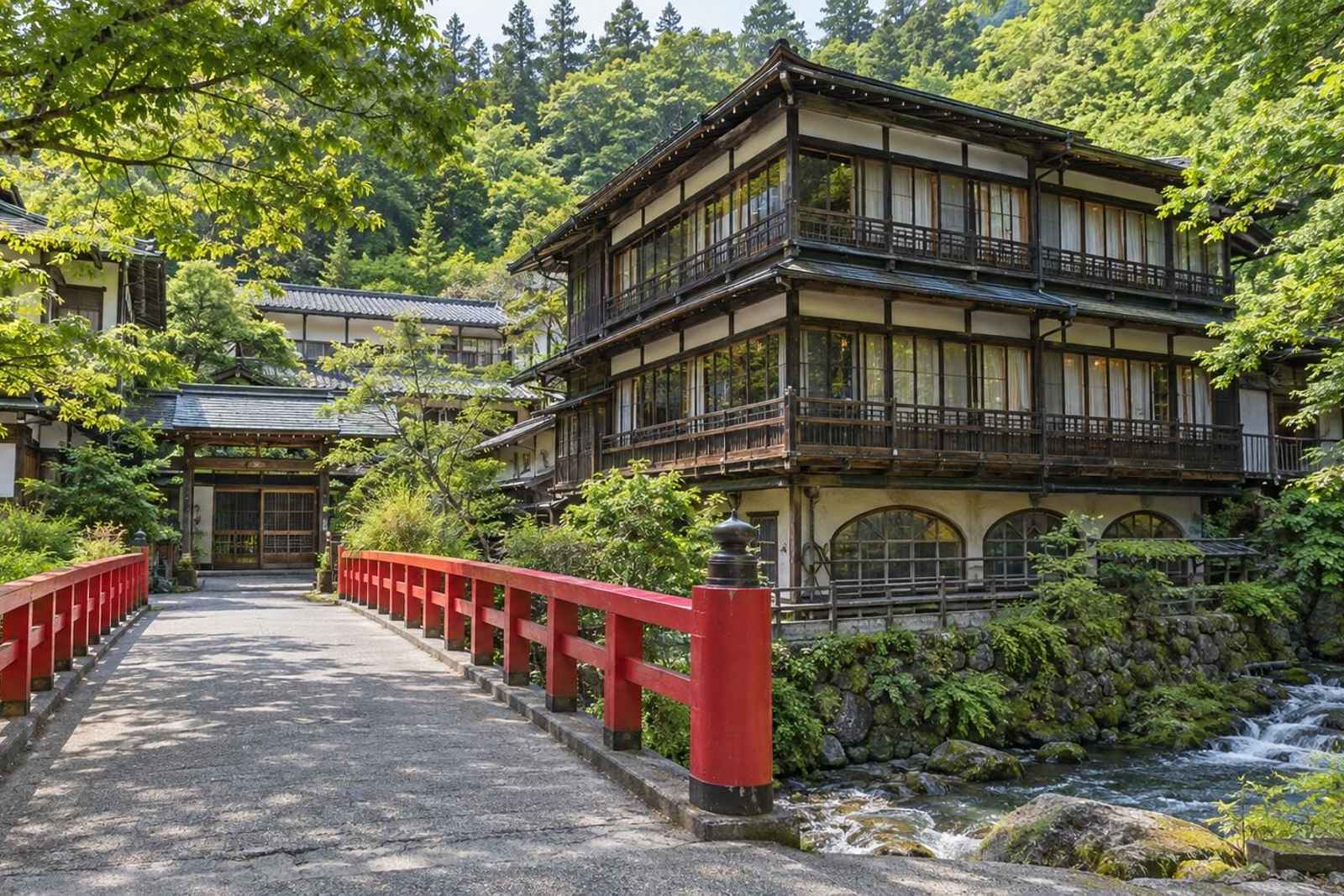 From Tokyo: Shima Onsen Blue River Customizable Tour