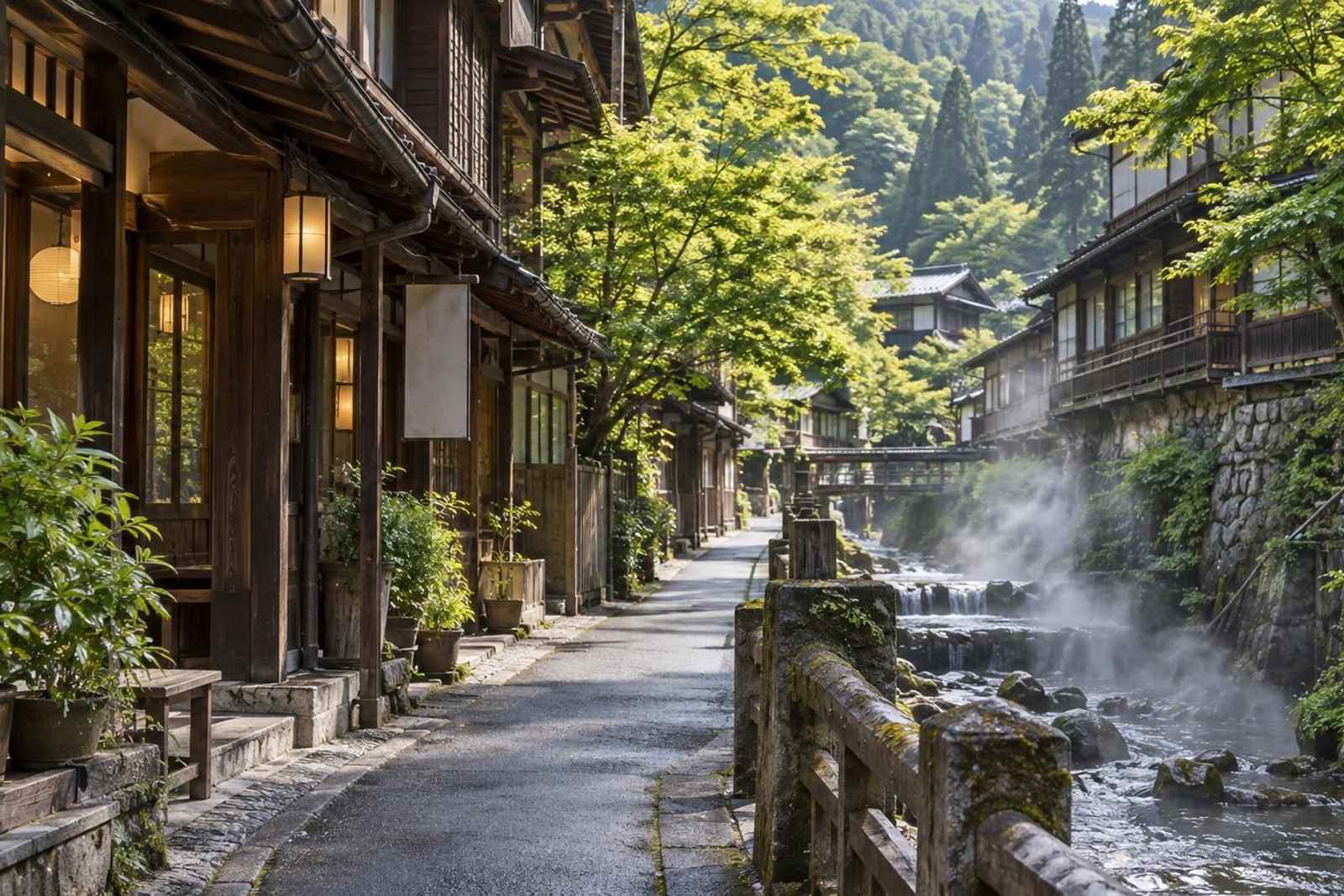 From Tokyo: Shima Onsen Blue River Customizable Tour 3