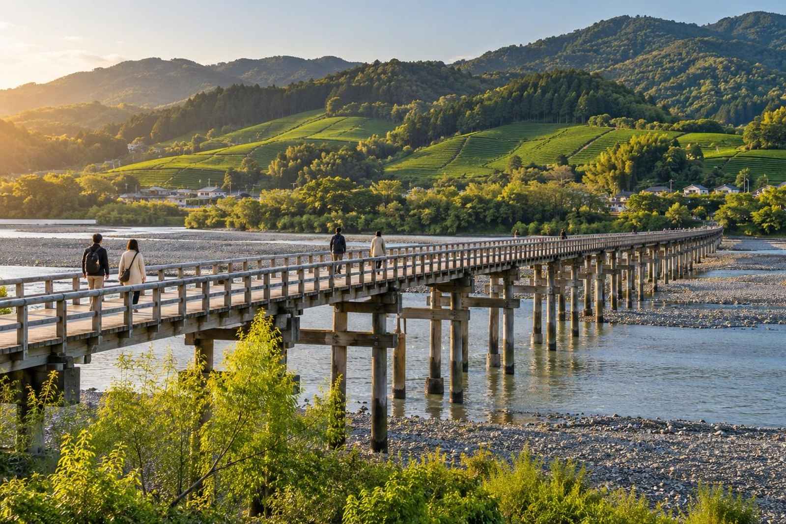 From Tokyo: Horai Bridge & Tea Hills Customizable Tour 5