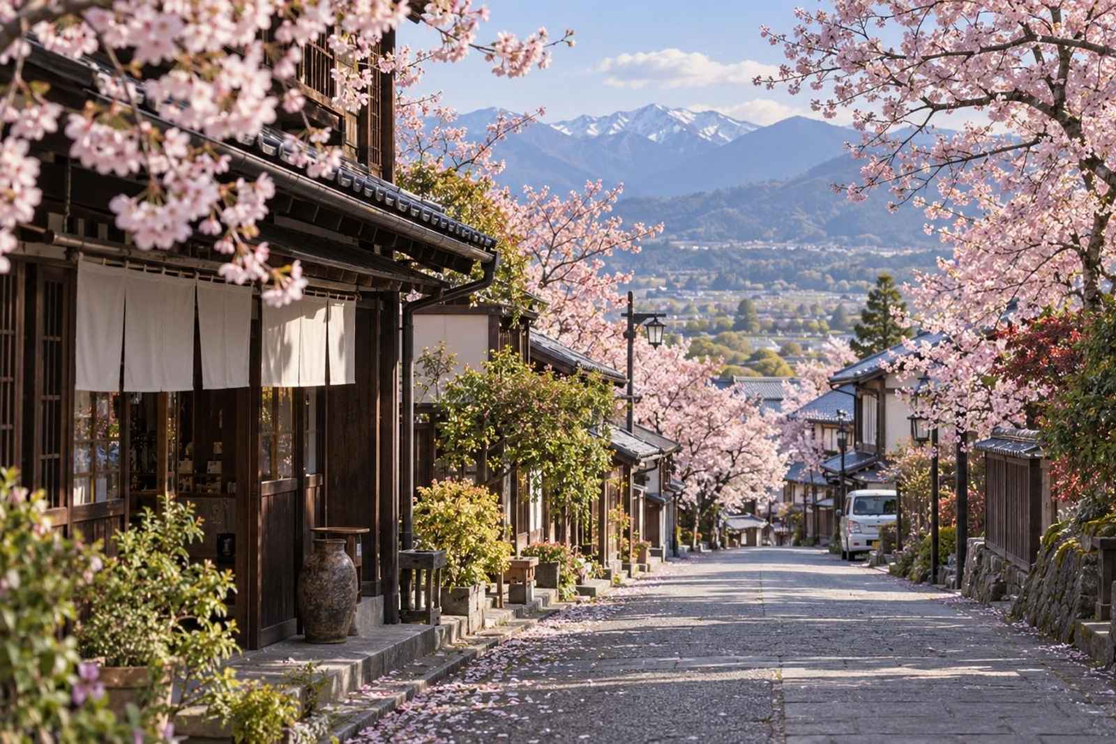From Tokyo: Takato Castle Cherry Blossom Customizable Tour 3