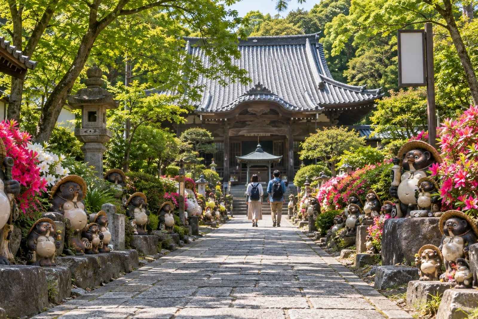 From Tokyo: Tatebayashi Tanuki Temple Customizable Tour
