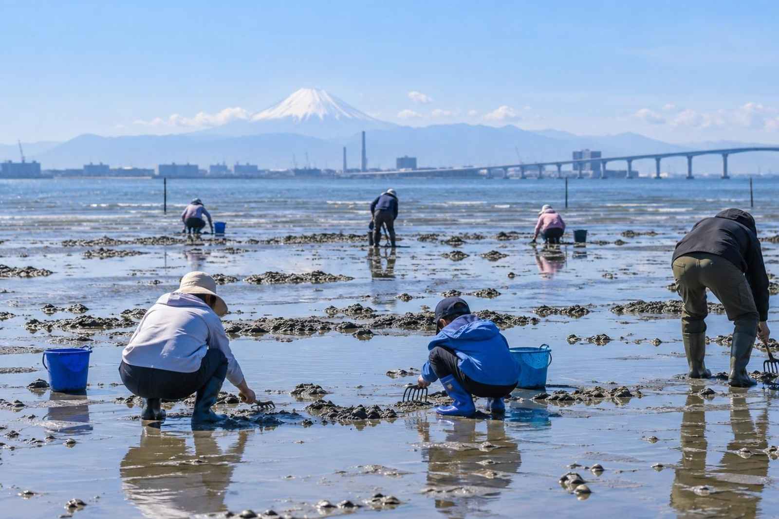 Tokyo Bay: Kisarazu Clam Digging Customizable Tour