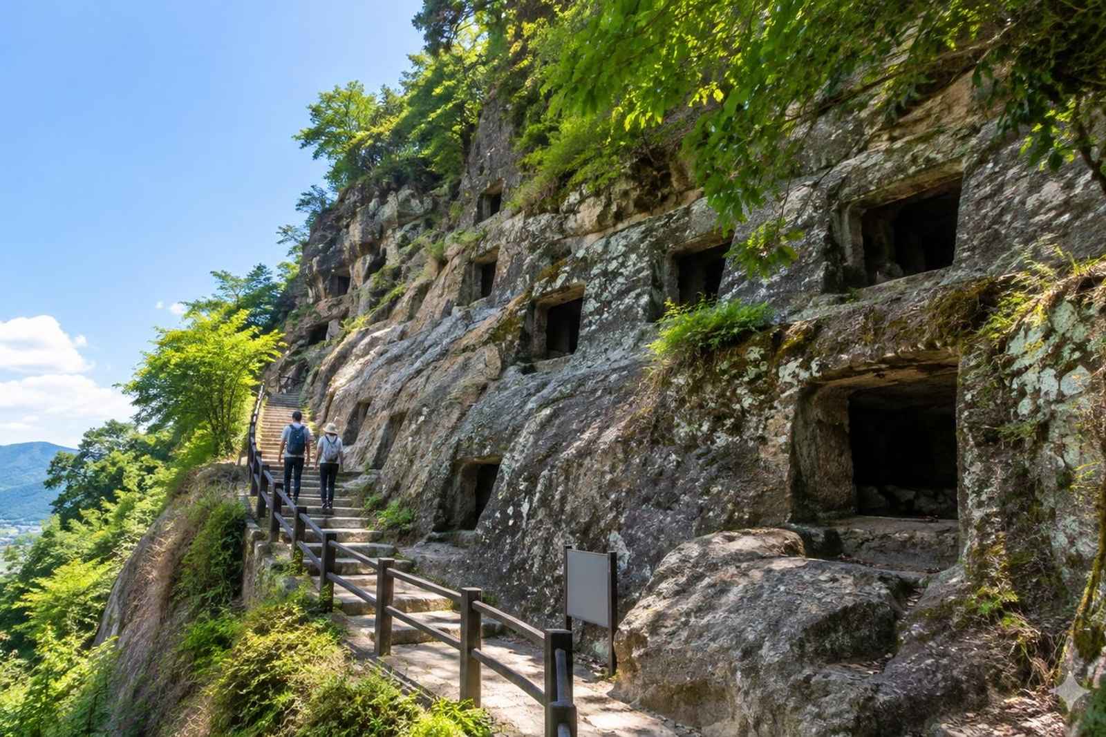 From Tokyo: Yoshimi Cave Tombs Customizable Tour 3