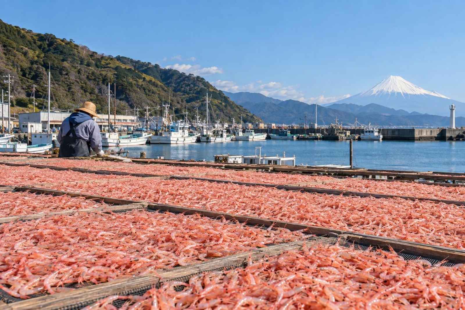 From Tokyo: Yui Sakura Shrimp Harbour Customizable Tour